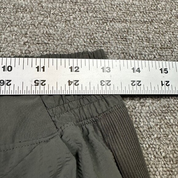 Athleta Textured Brooklyn Jogger Pants Mountain Olive Green Women's Size 2 - Picture 4 of 6
